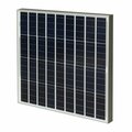 Brillo 12V 35 watt Excellent Low Light Performance Solar Panel, High Transparency Low Iron Temper BR3196963